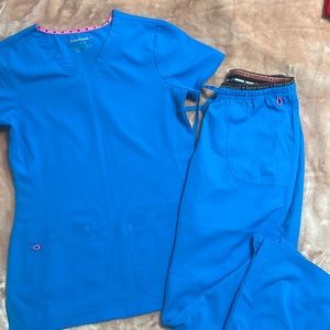 Heartsoul blue scrubs small